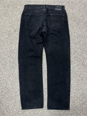 Vtg Black Denim Lee Jeans